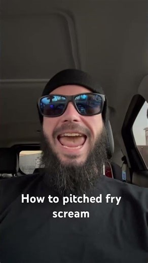 How to pitched fry scream #deathcore #extremevocal #singingtechnique
