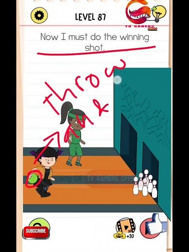 Game Brain Test 4 Level 87 Walkthrough