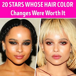 20 Stars Whose Hair Color Changes Were Worth It | CelebRatings