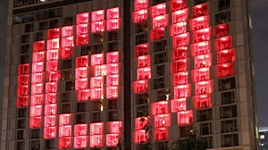 THE STANDARD HOTEL LIGHT SHOW for TARGET