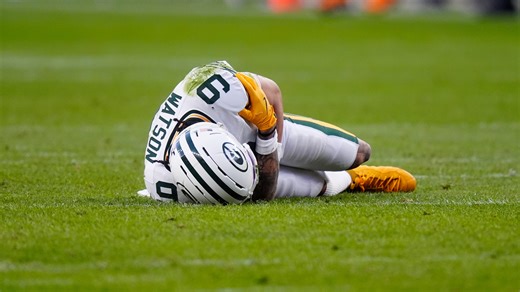 Christian Watson injury update: Wide receiver out with chest injury in Packers game