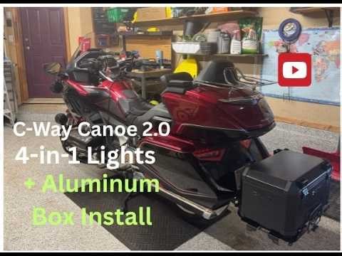 C-Way Canoe 2.0 4-in-1 Lights + Aluminum Box Install