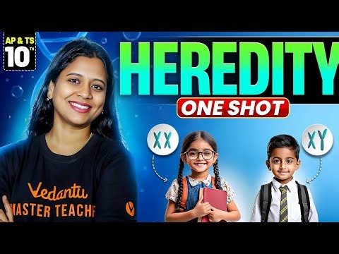 Heredity One-Shot | Class 10 AP/TS Biology | Sunaina Mam
