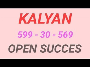 𝐊𝐀𝐋𝐘𝐀𝐍 𝐌𝐀𝐓𝐊𝐀 𝐓𝐑𝐢𝐂𝐊 | 𝐊𝐀𝐋𝐘𝐀𝐍 𝐓𝐎𝐃𝐀𝐘 𝐎𝐏𝐄𝐍 | 𝐊𝐀𝐋𝐘𝐀𝐍 𝐂𝐇𝐀𝐑𝐓 | 𝐒𝐀𝐓𝐓𝐀 𝐌𝐀𝐓𝐊𝐀 𝐉𝐎𝐃𝐈