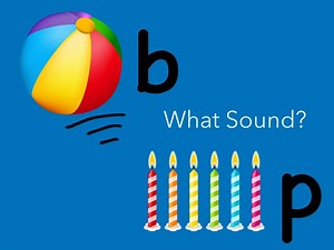 What Sound b or p