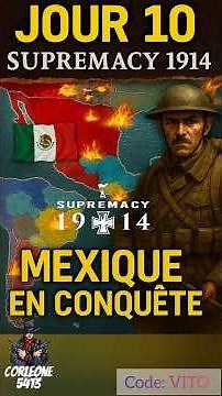 💥 Guerre mondiale ! Supremacy 1914 – Les faibles tombent, les empires se lèvent Jour 10 – timelapse