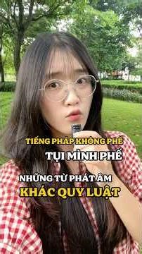 Từ tiếng Pháp phát âm bất quy tắc - French words with irregular pronunciation #họctiếngpháp #french