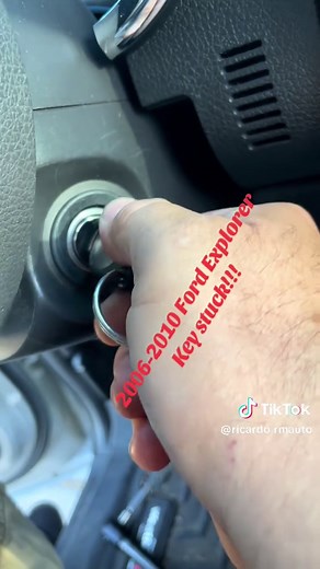 Ford Explorer Key Stuck in Ignition Fix