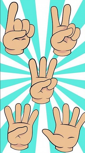 Learn To Count Numbers from 1 to 5! Simple Songs For Kids