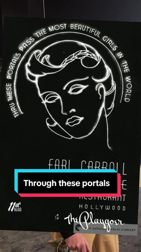 Dydia speaks about the tag line “the most beautiful girls in the world” that will soon glow in neon in the exterior restoration of the Earl Carroll Theatre by @Signmakers_