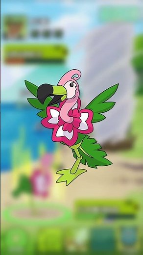 Dynamons World flowmigona new update tips and tricks evolution flowingo Flamingo king #shorts