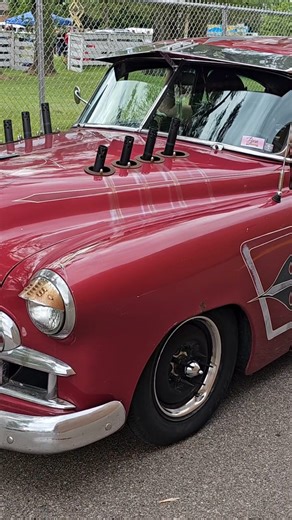 1949 Chevrolet Deluxe Classic Hot Rod Drive By Engine Sound The Barn Car Show Livonia MI 2024 | Casey Faitel