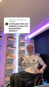 J’explique comment je fais pour aller aux toilettes vu que mes jambes sont paralysés ￼