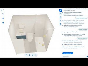 AI Bathroom Designer: From Floor Plan to 3D Render in Minutes | Trisetra Demo