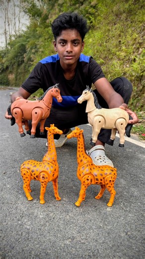 Remote Control 4 Ta Animals Giraffe And Horse Unboxing 🔥