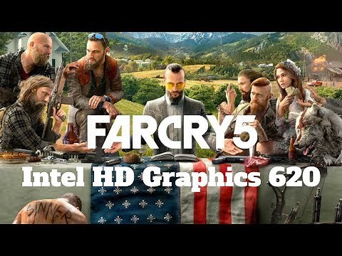 Far Cry 5 Gameplay and FPS on Intel HD Graphics 620