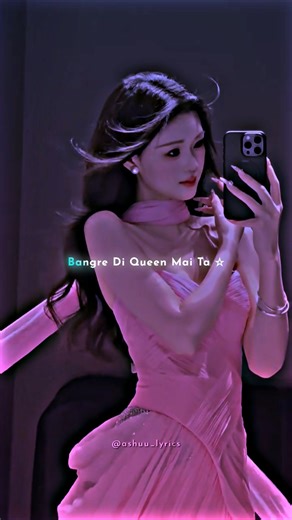 Bangre Di Queen 👑😁 || Nachenge Saari Raat || Whatsapp status #shorts #lyrics #vibes #trending