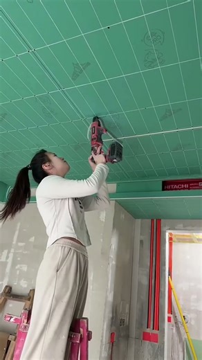 Remember the amazing technique of making a ceiling in a house