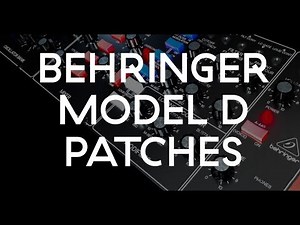 Behringer Model D 50 Patches Collection