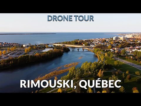 ⚜️🛩️Rimouski, Quebec 🌄 4K Drone