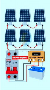 Solar Series Parallel Connection with MCB #electronics #electricity #electrical #electricianlife #electrician #reelschallenge #reelkarofeelkaro #reelsviralfb #reelitfeelit #reelsfypシ #reelsfbシ #reelsvideoシ #reelsviralシ | 𝐄𝐥𝐞𝐜𝐭𝐫𝐨𝐧𝐢𝐜 𝐂𝐨𝐦𝐩𝐨𝐧𝐞𝐧𝐭𝐬