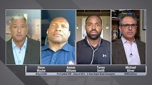 97K views · 254 reactions | “Reconciliation begins where somebody has to admit they [were] wrong.” Aeneas Williams, Torrey Smith, and Michael Silver join Steve Wyche to discuss how the league and teams can offer sincerity in their social justice efforts. | NFL | Facebook