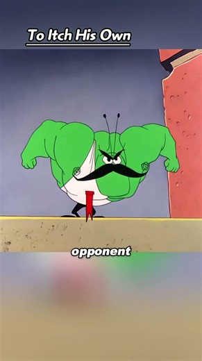 This is the world’s strongest flea. #animation #animatry #cartoon