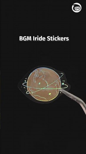 Japanese HOLOGRAPHIC Stickers ✨🌈