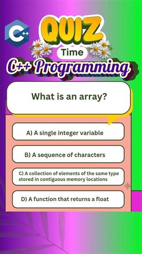 C++ Programming #c++programming #c++tutorial #computerscience #c++forbeginners#mcqs #quiz #interview