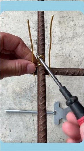 Wire Tying Tutorial for Strong and Neat Connections #diyprojects #handwork