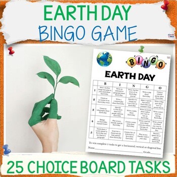 Earth Day PROMPTS Ecology Early Finishers Writing Activities Choice Board