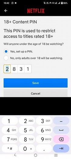How To Remove 18+ PIN On Netflix || Restricted Content PIN Issue