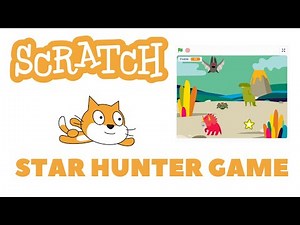 Coding Star Hunter Game | Lesson 5 Basic Scratch Code for student teachers school #computer #code