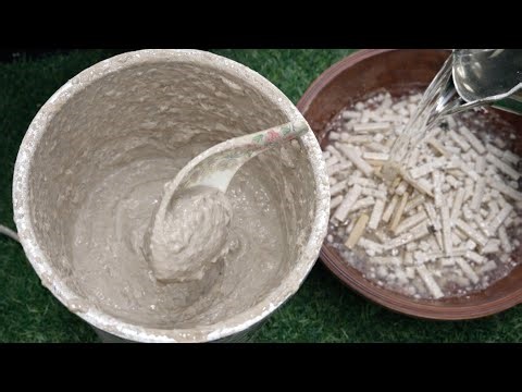 Soothing Wet Slate Pencil Grinding ASMR | Oddly Satisfying Paste