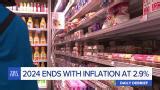Inflation speeds up, ends 2024 at 2.9 percent