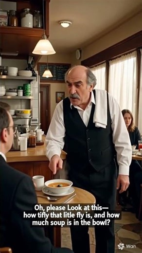 🪰 Math or Lunch? | The Worst Waiter Ever! #Comedy #RestaurantHumor #funnyshorts