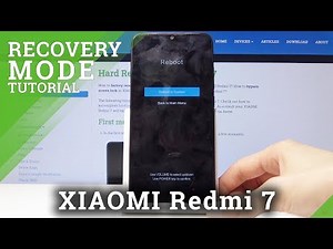 XIAOMI Redmi 7 Recovery Mode