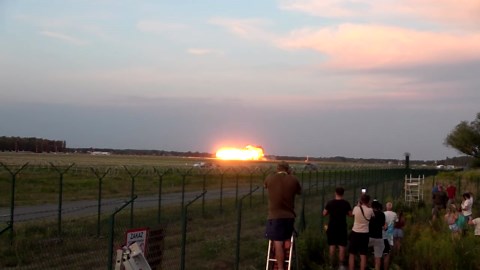Polish F-16 crashes during airshow rehearsal