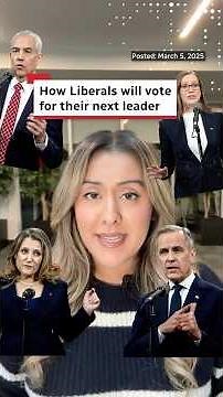 How Liberals will vote for their next leader