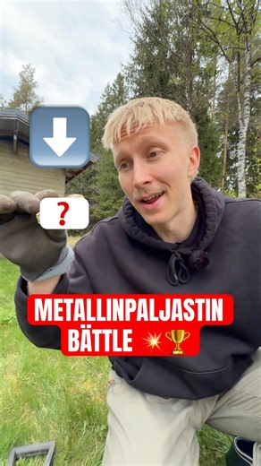 1v1 METALLINPALJASTIN -BÄTTLE 💥🏆 | 1 tsäänssi löytää jotain HYVÄÄ!