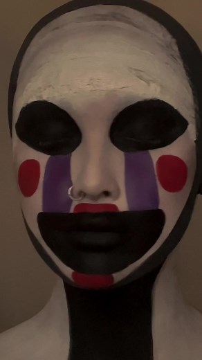 FNAF Puppet Makeup Tutorial for Halloween