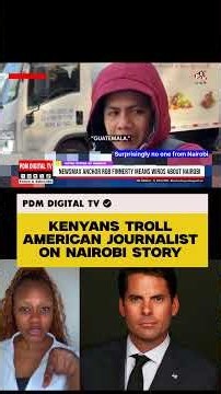 Kenyans TROLL Newsmax After Nairobi–New York Comparison Sparks Outrage #america