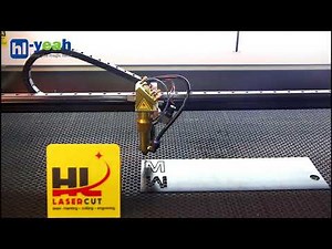 HL 100W CO2 Laser Engraver Cut & Engrave Acrylic & Plywood & Color plate & Alumina & Leather &