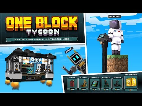 One Block - Tycoon - Minecraft Marketplace [OFFICIAL TRAILER]
