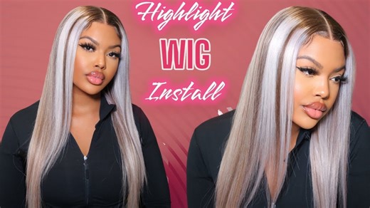 Get the Perfect Glow With This Super Sleek Highlight Wig