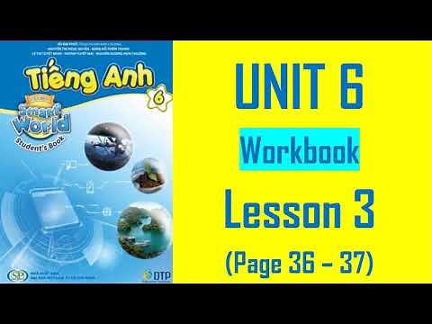 TIẾNG ANH LỚP 6 (Workbook - I Learn Smart World 6) - UNIT 6. Community Services - Lesson 3