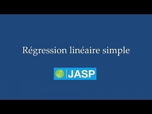 Régression linéaire simple
