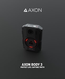 Get a closer look at Axon Body 3, our most advanced Axon Body Worn Camera solution. Axon Body 3 isn’t just a body worn camera: it’s a rugged communications beacon that remains front-and-center on every call. The AB3 empowers public safety with support and the ability to see truth in the moment. #3D #Animation #Future #Tech #3Dgraphics #BodyCam #AB3 #Axon #ProtectLife | Axon