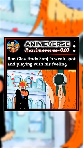 When Bon Clay finds Sanji's weakness #sanji #bonclay #onepiece