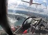Red Arrow pilot captures amazing view over Niagara Falls